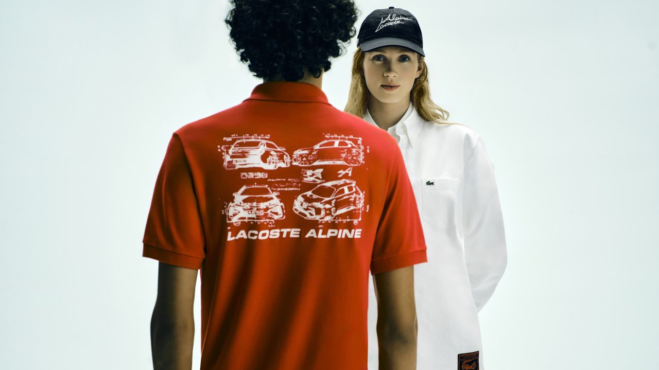 Items from the Alpine x Lacoste Capsule Collection