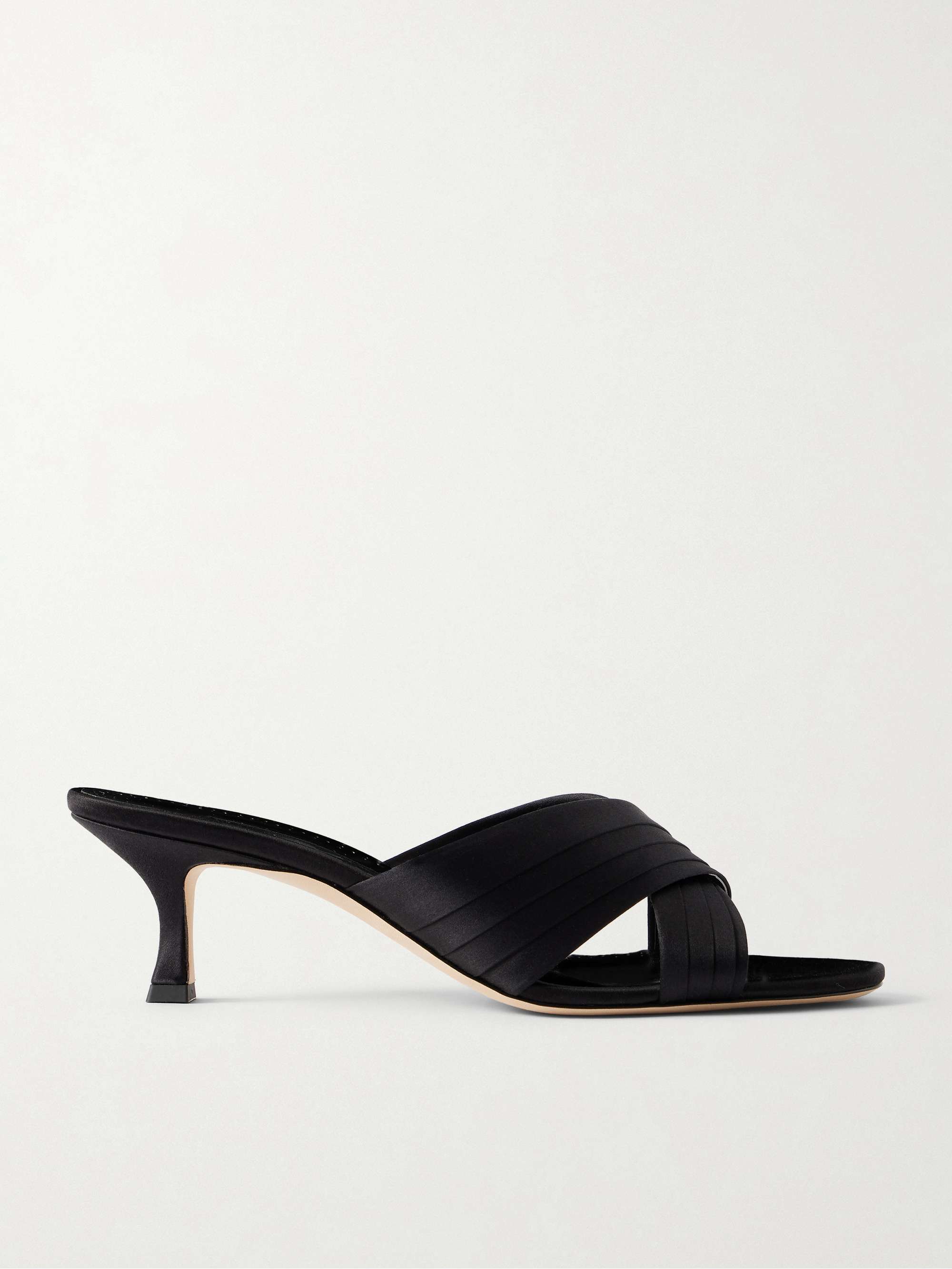 Viera 50 Satin Mule