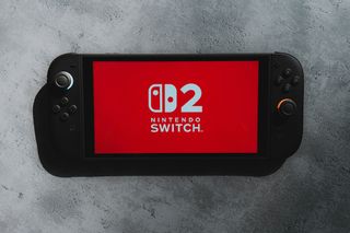 photo de la switch 2 sur fond gris