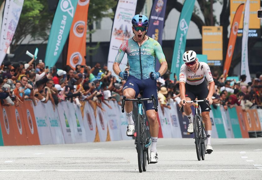Aaron Gate (XDS-Astana) wins stage 8 of the Tour de Langkawi in Kuala Lumpur