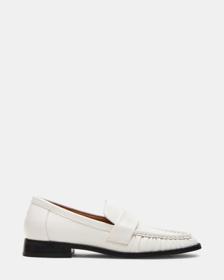 Ridley Ice Leather Tailored Loafer | Women's Loafers – Steve Madden
