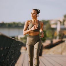 Exercise for weight loss: A woman running