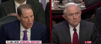 Ron Wyden and Jeff Sessions.