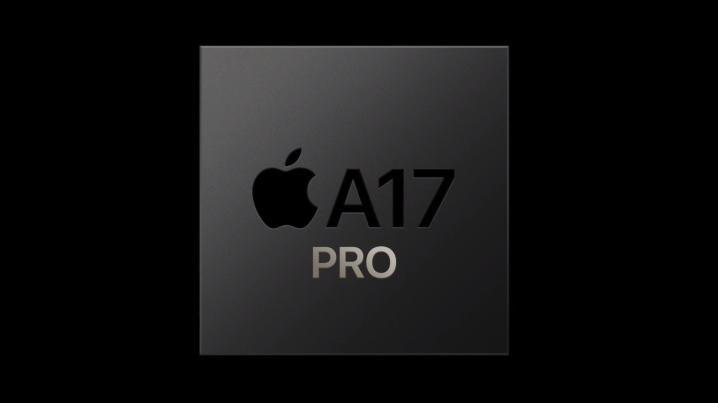 A picture of the A17 Pro chipset