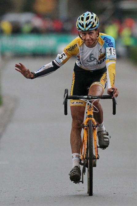 Tom Meeusen (Telenet-Fidea) was pleased with his third place finish in Superprestige Ruddervoorde