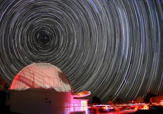 Star Trails with Perseid Meteors