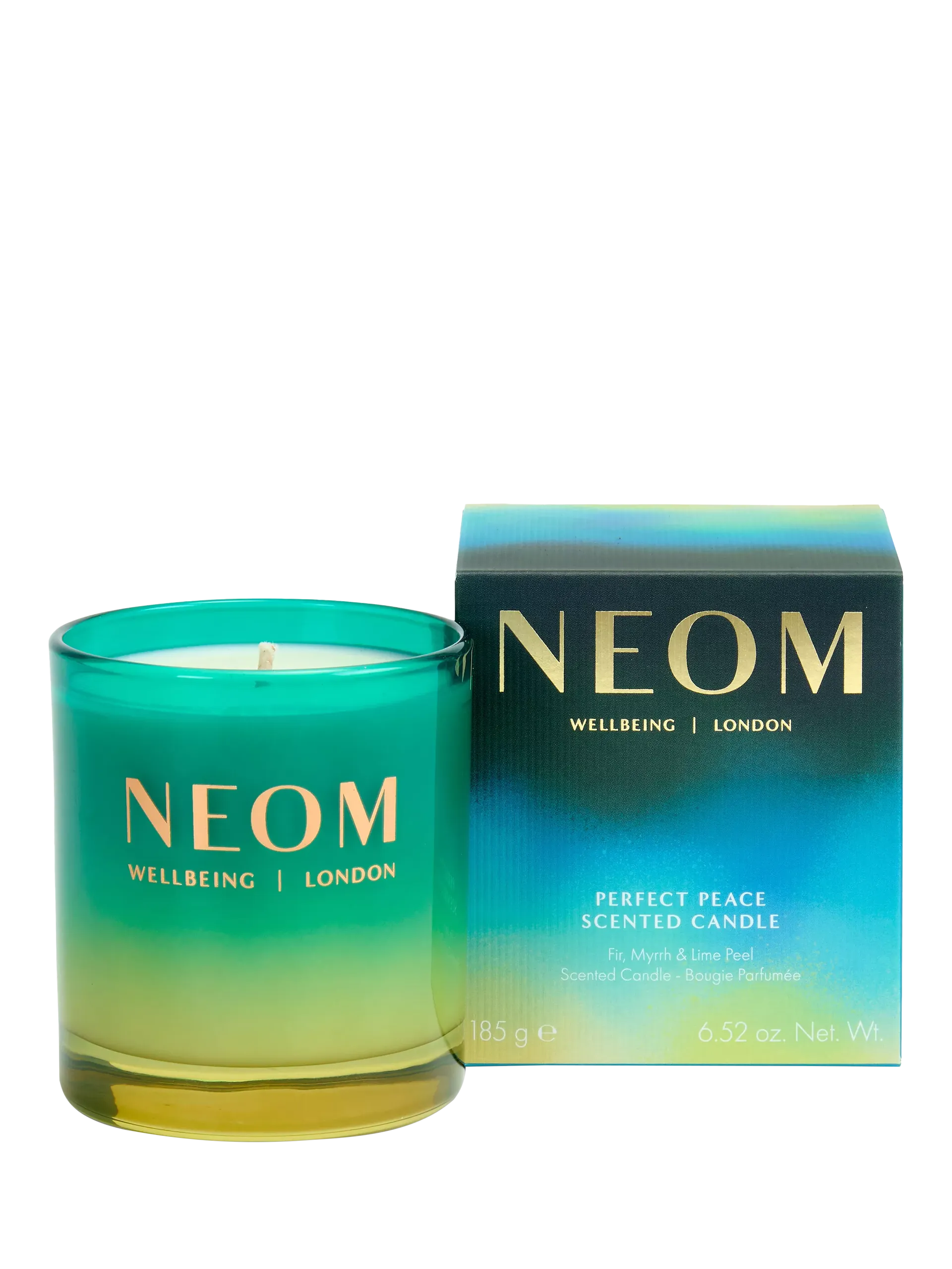 Neom Wellbeing London Perfect Peace Scented Candle, 185g
