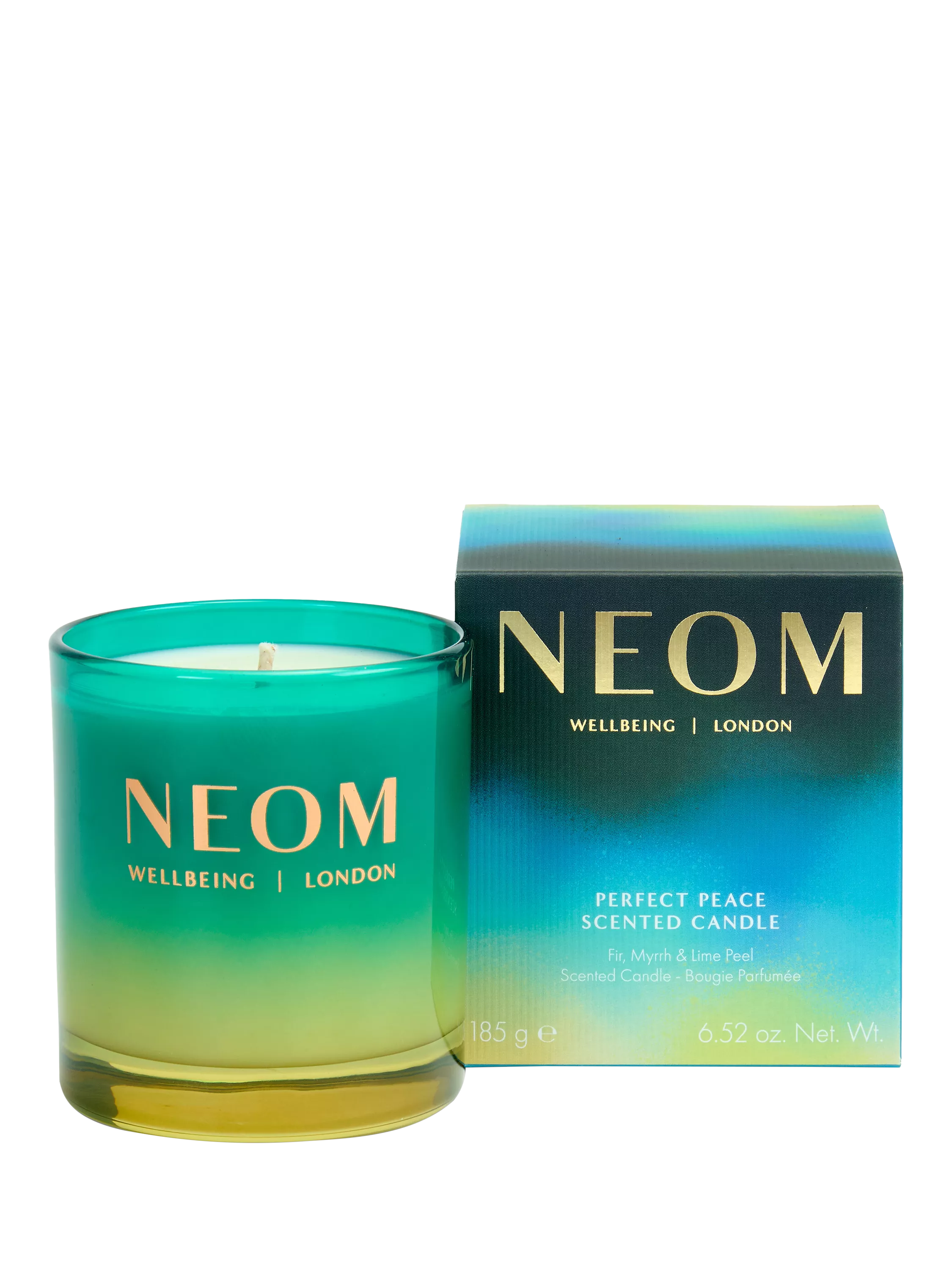 Neom Wellbeing London Perfect Peace Scented Candle, 185g