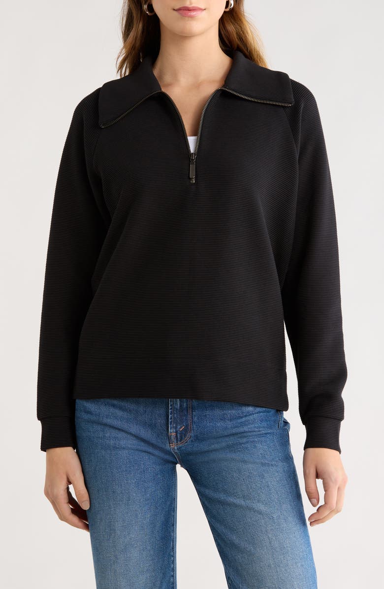 Ottoman Half Zip Pullover