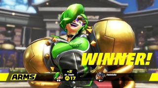 Arms Win Screen Switch