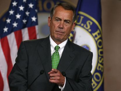 John Boehner knocks 'knuckleheads' in House Republican conference