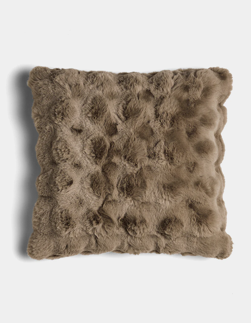Cozy Earth Bubble Cuddle pillow in walnut