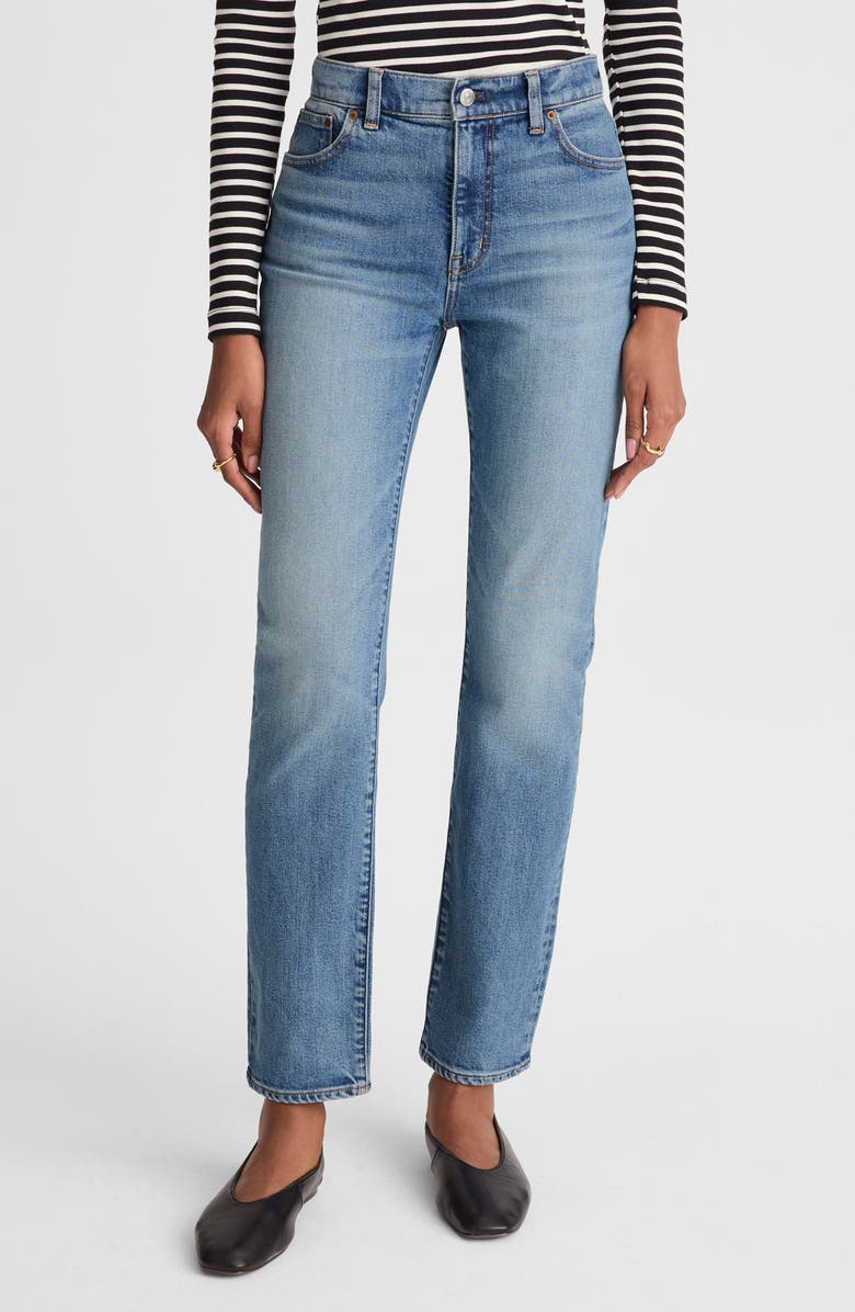 The Jules Ankle Slim Straight Leg Jeans