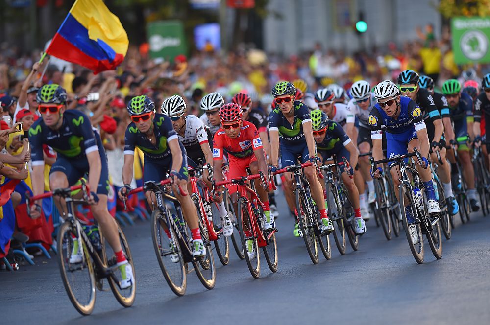 Nario Quintana on the final stage