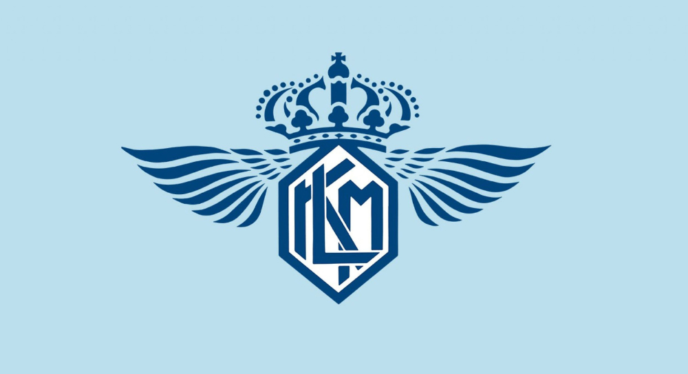 The original KLM logo