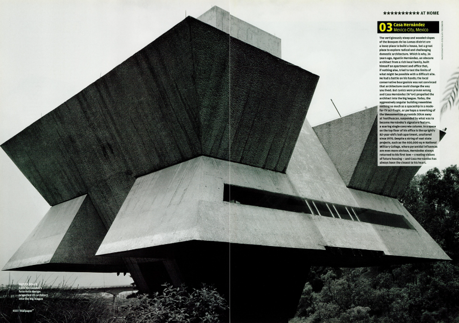 Casa Hernandez, 1970, by Agustin Hernandez