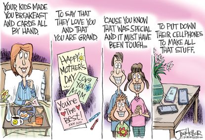 Political cartoon