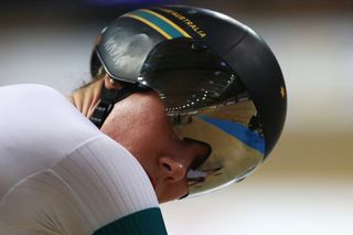 PRUSZKOW POLAND FEBRUARY 28 Kaarle McCulloch of Australia gets ready to compete in the Womens Sprint Qualifying on day two of the UCI Track Cycling World Championships held in the BGZ BNP Paribas Velodrome Arena on February 28 2019 in Pruszkow Poland Photo by Dean MouhtaropoulosGetty Images