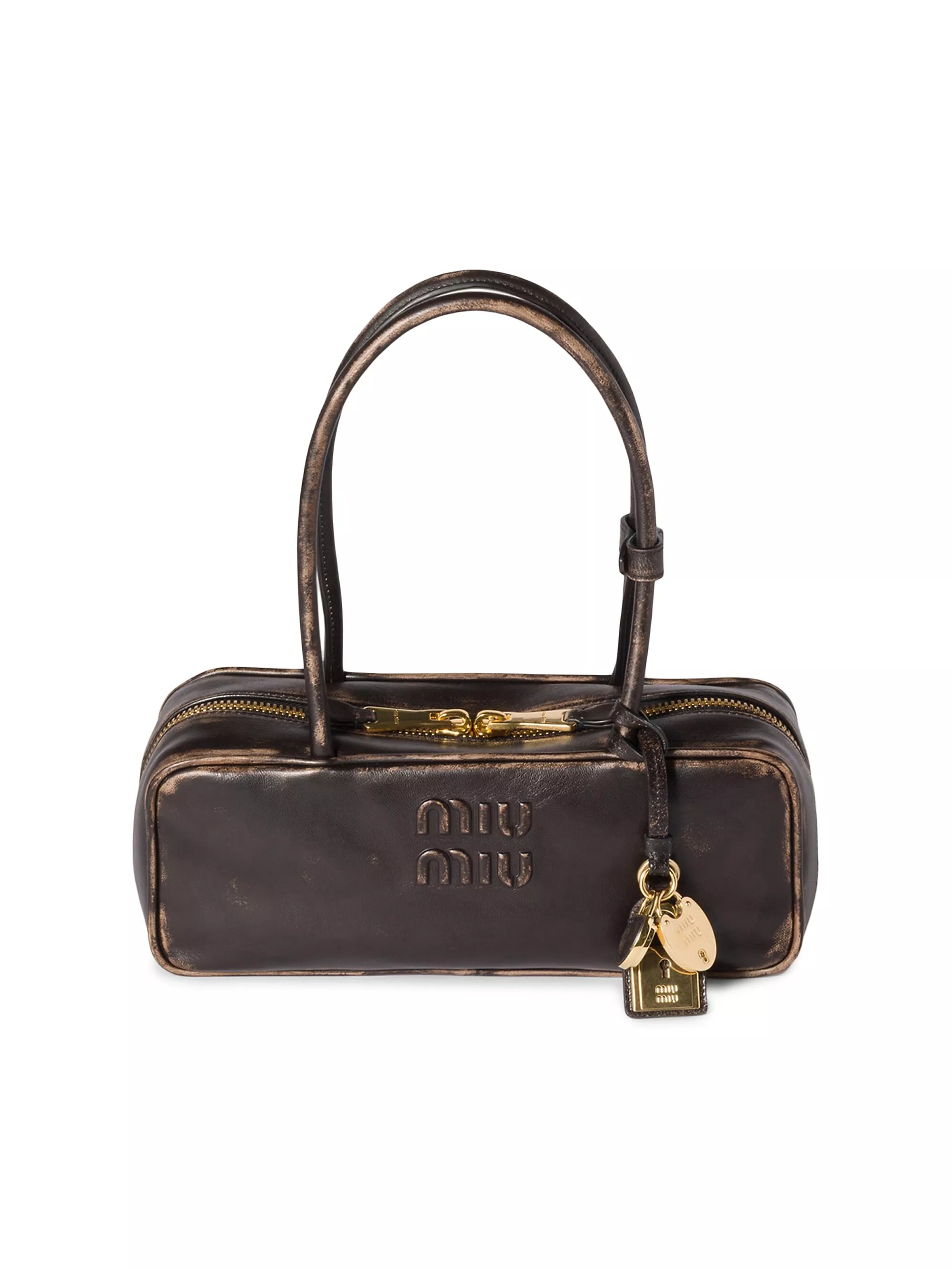 Beau Nappa Leather Top Handle Bag