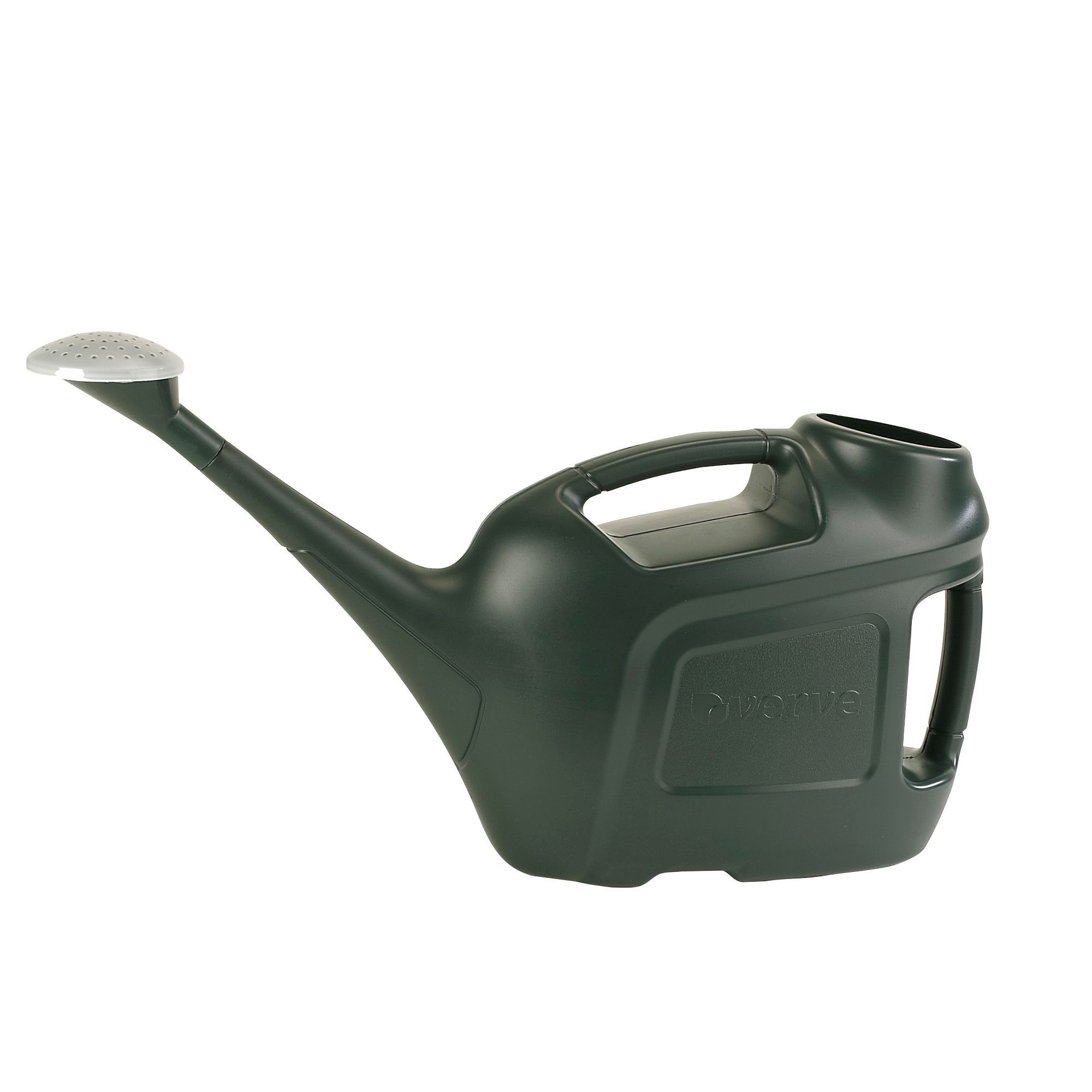 Verve Dark Green Plastic Watering Can 6l