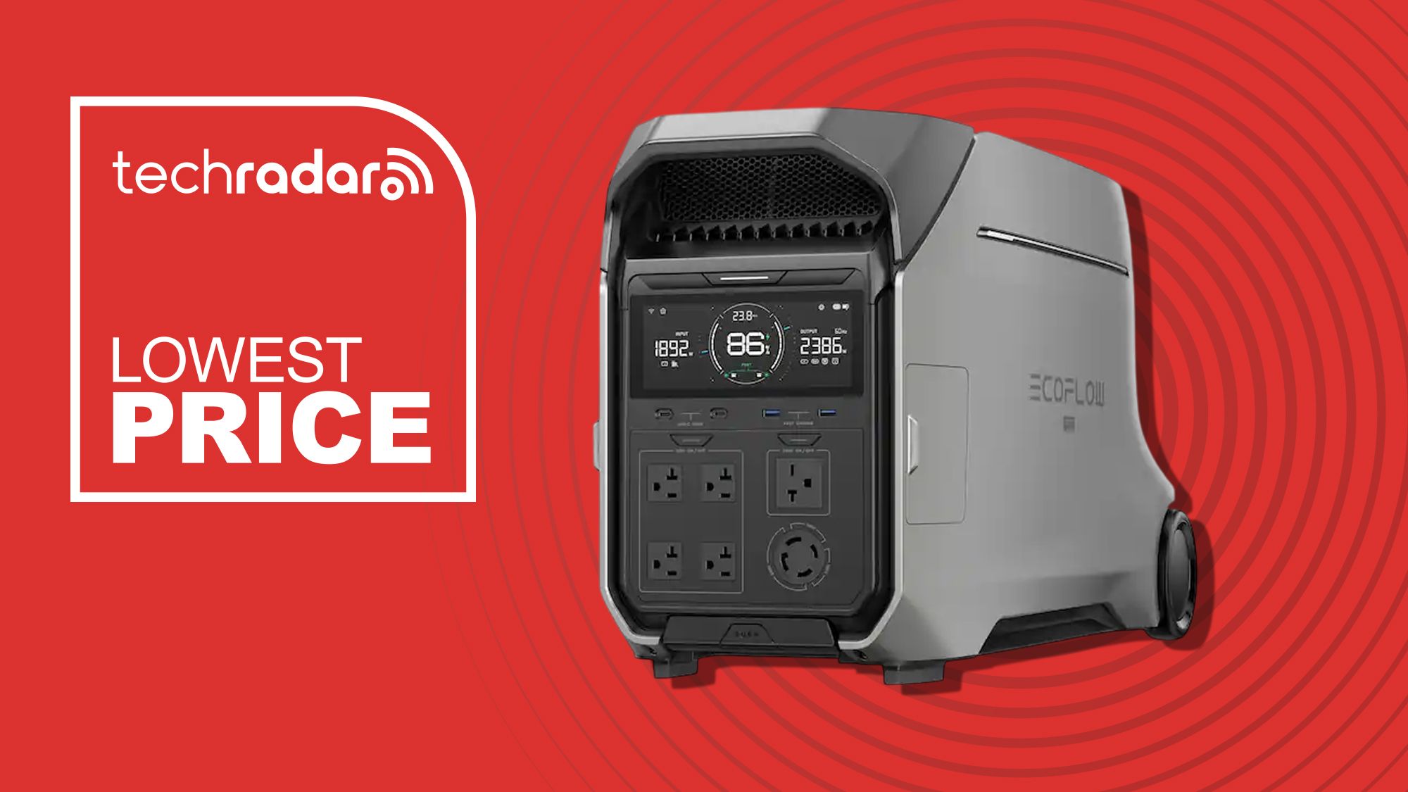 The 'ultimate power solution': Save $1400 on our five-star rated EcoFlow home backup system at Best Buy for President's Day