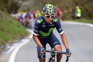 Nairo Quintana on stage two of the 2016 Tour de Romandie