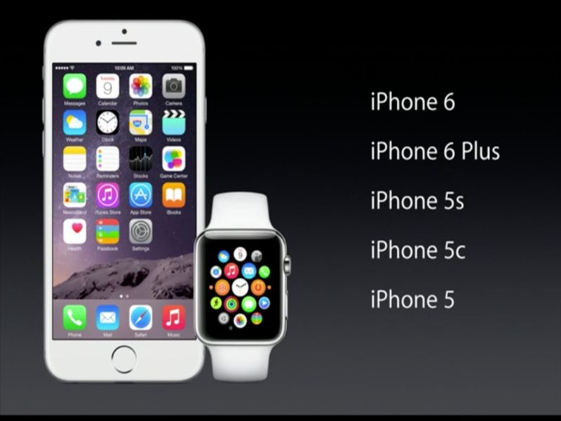 apple watch app iphone 5