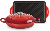 Le Creuset Cast Iron 2 piece set - WAS £334, NOW £206.99