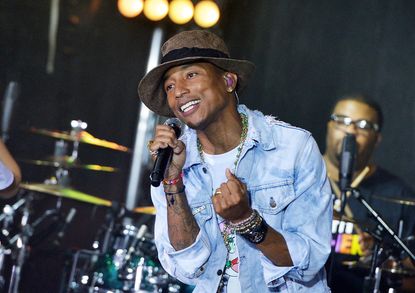 Pharrell is a 'low-wage villain' for singing at Walmart, says labor union