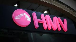 HMV Logo Sign 