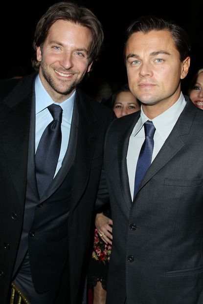 Leonardo Dicaprio and Bradley Cooper at the National Board of Review Awards