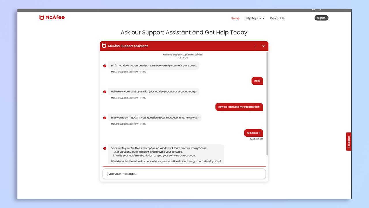 McAfee+ Premium screenshots on PC