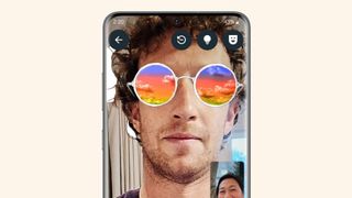 WhatsApp new filters and backgrounds