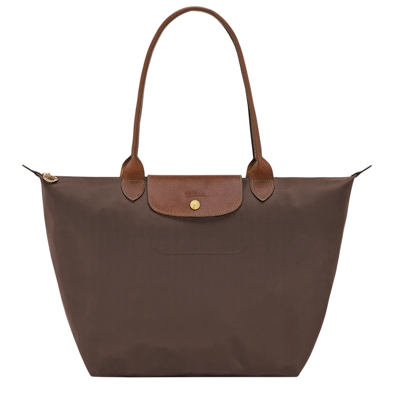 Longchamp Le Pliage Brown Large Tote Bag