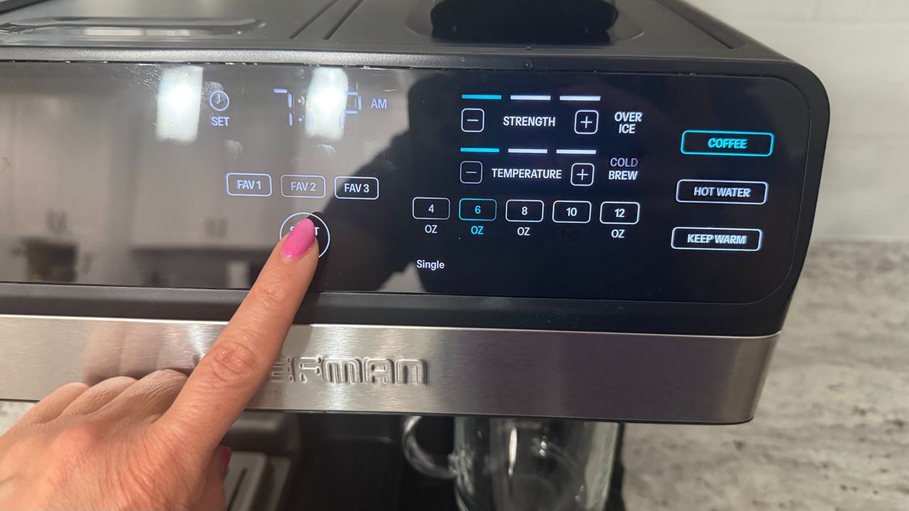 Chefman Coffee Station Pro brewing K-Cup