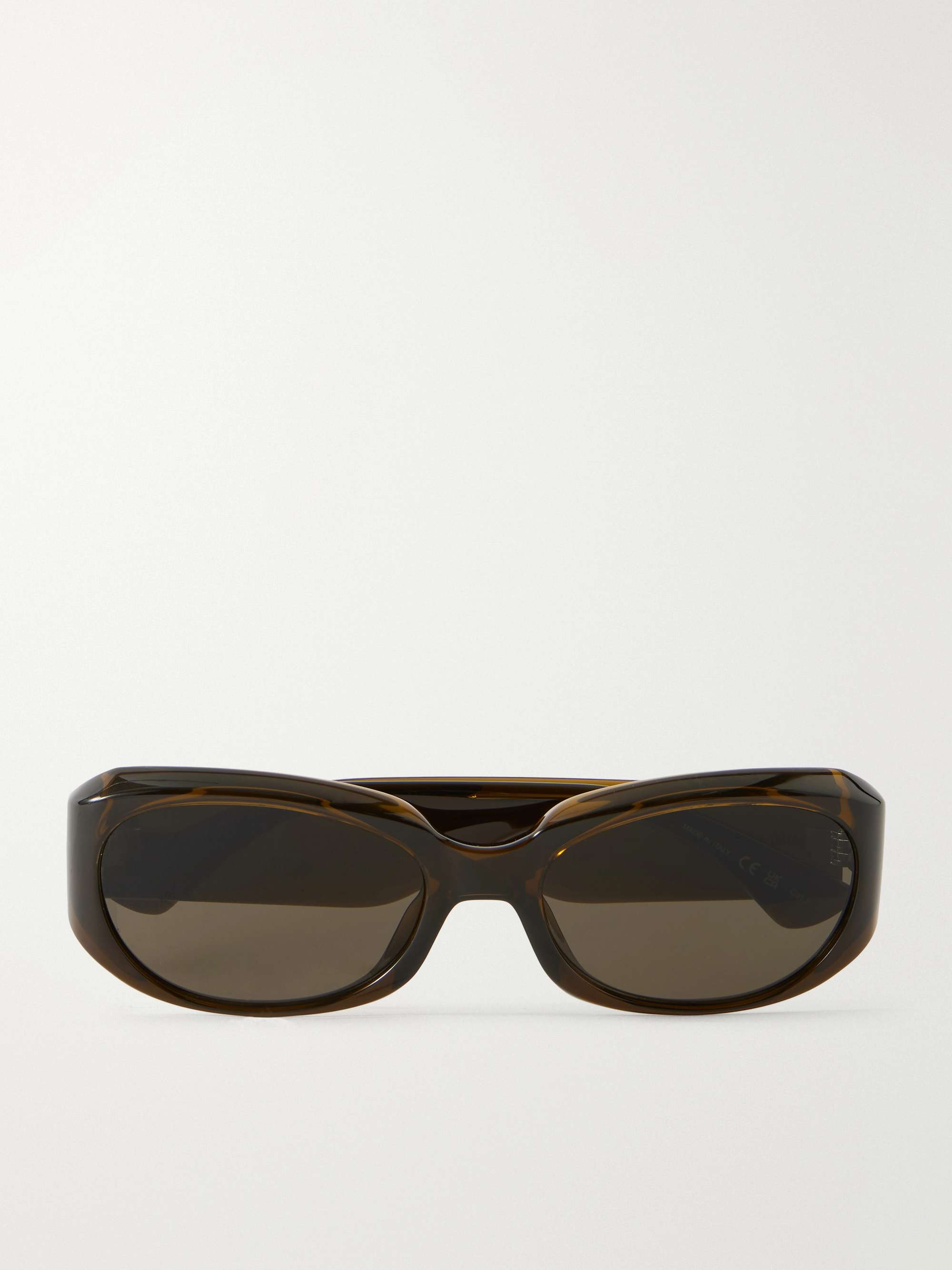 Sl 868 Squared-Frame Acetate Sunglasses