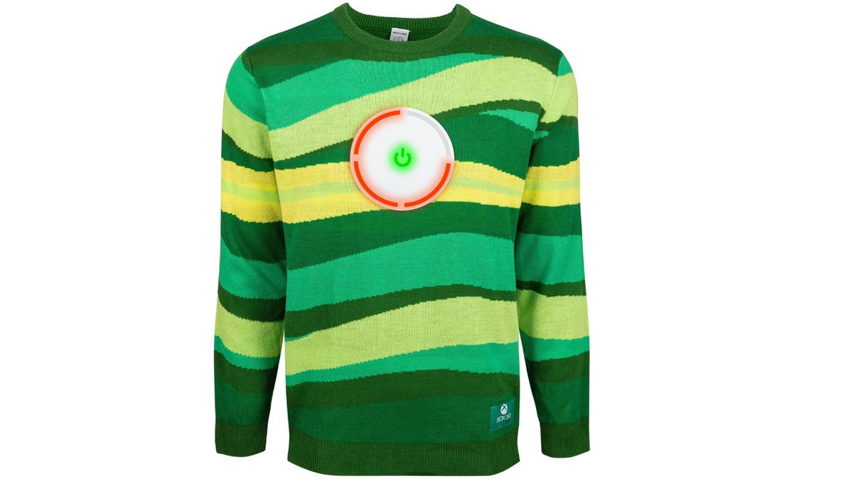 Xbox 360 Red Ring of Death holiday sweater.