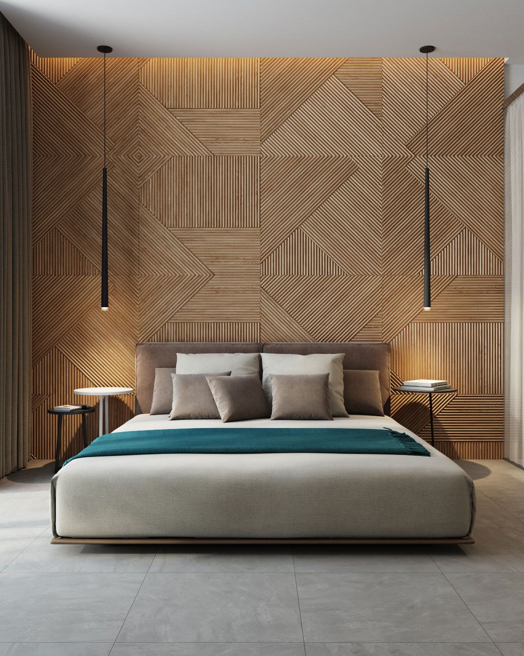 The hippest designers are stepping up the style stakes with wood walls