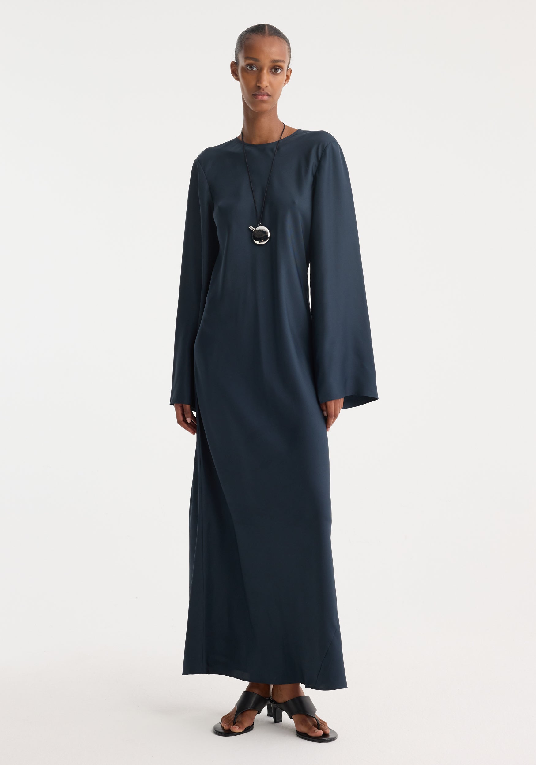 Signature Silk Dress | Storm