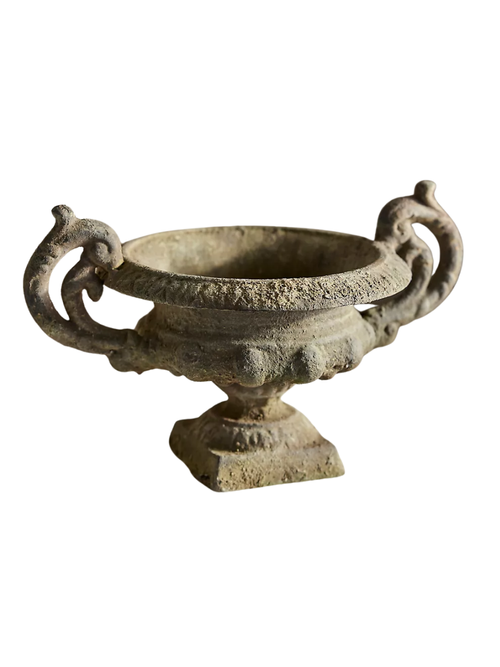 Cast Iron Handled Urn