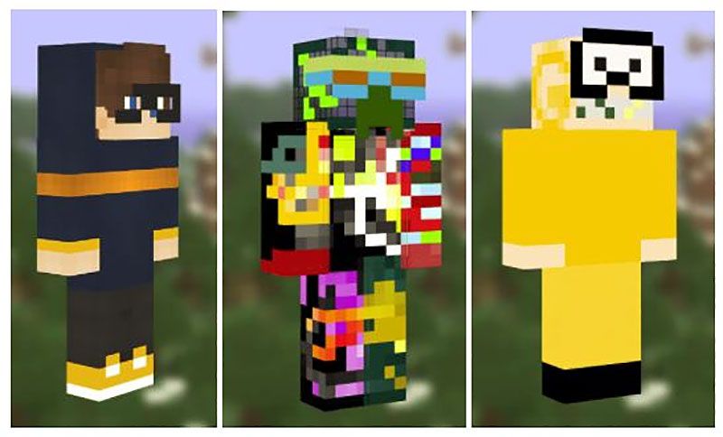 A huge collection of some of the Minecraft skins I've made the