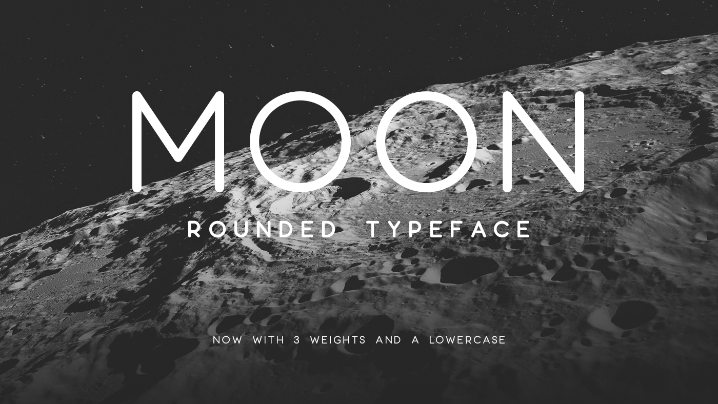 Best free fonts: Moon