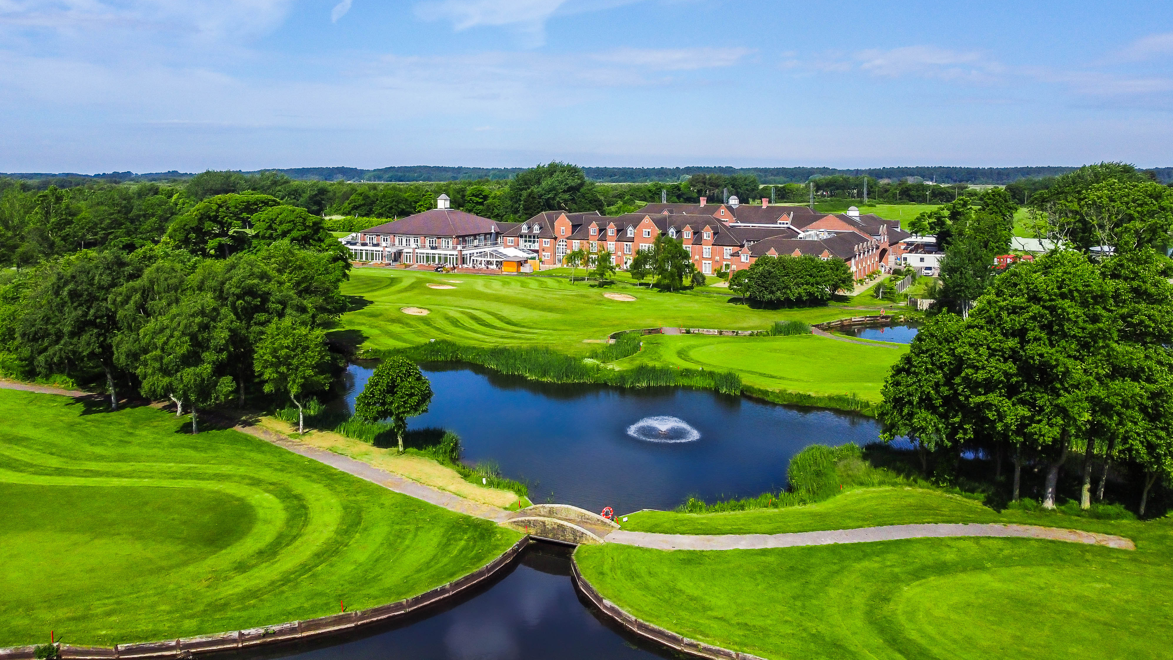Formby Hall - Aerial