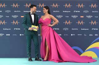 Sam Quek and Timur Miroshnychenko hosting Eurovision 2023