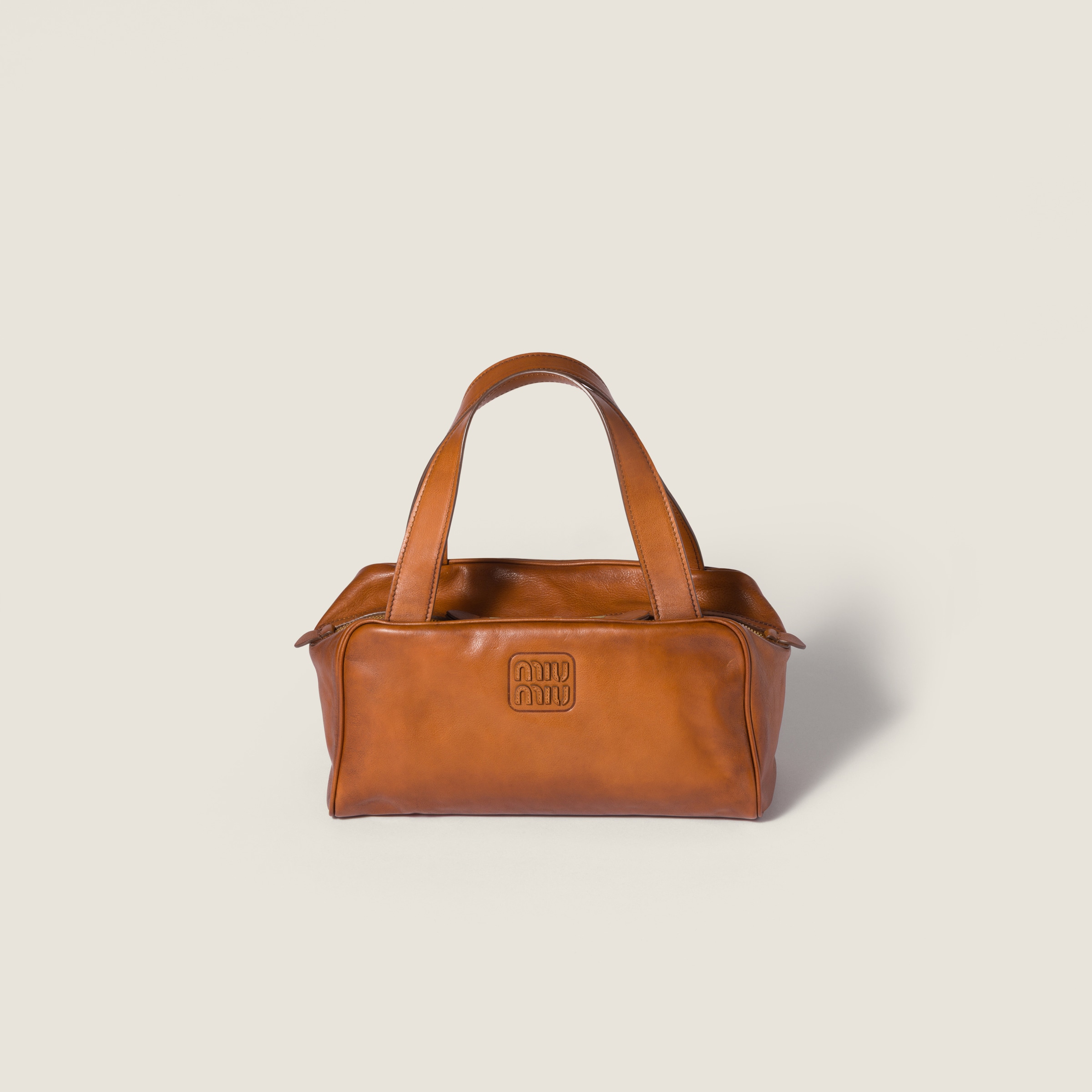 Leather Top-Handle Bag
