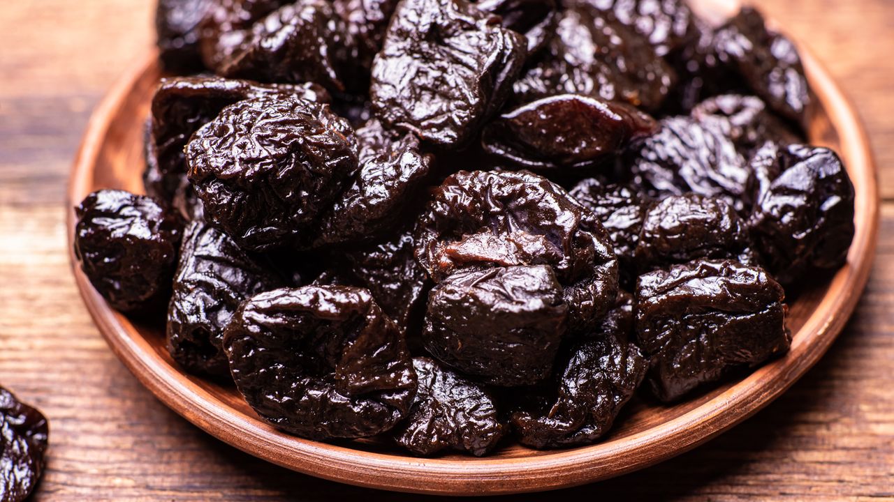 Bowl of prunes