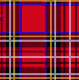 Drazenka Kimpel's fabric tutorial: image of plaid material