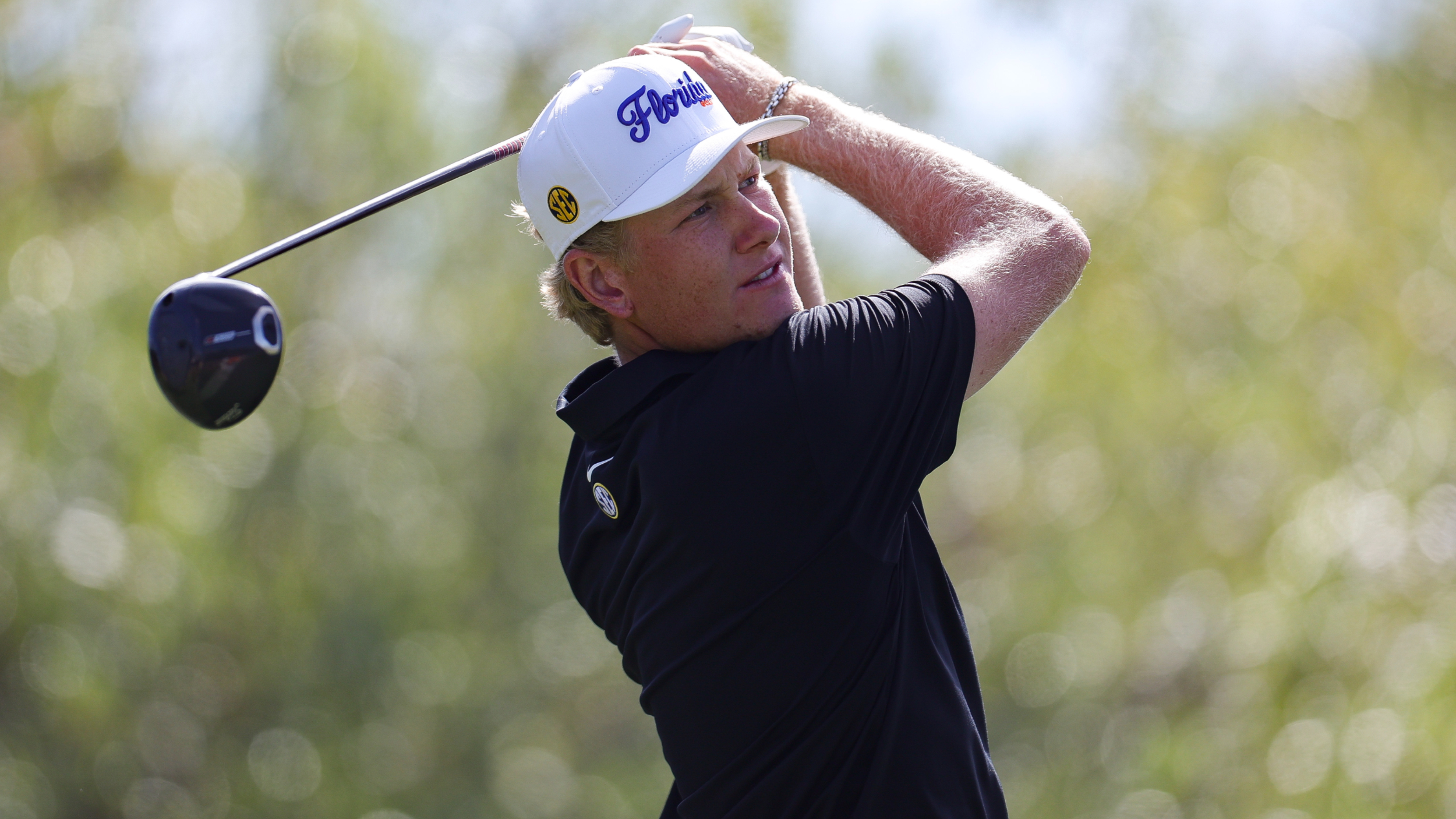 Luke Poulter in the NCAA Championships