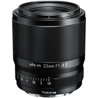 Tokina  atx-m 33mm f/1.4 Lens (Sony E)