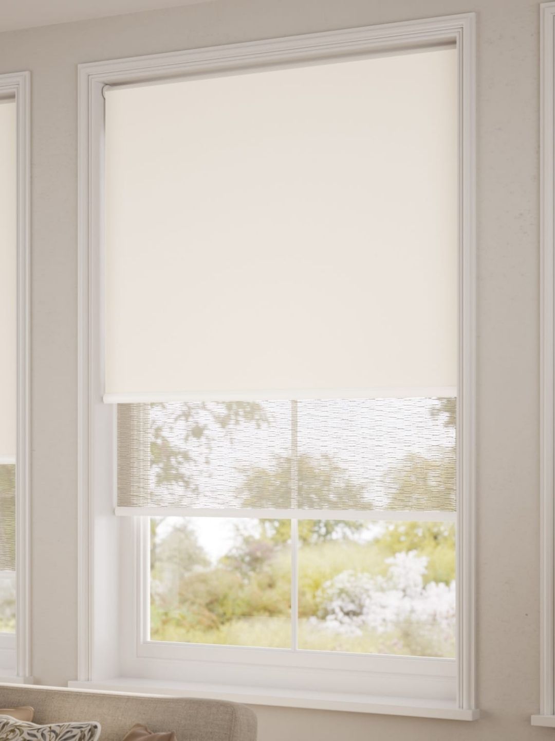 Blinds-2Go, Alia Sepia Double Roller Blind